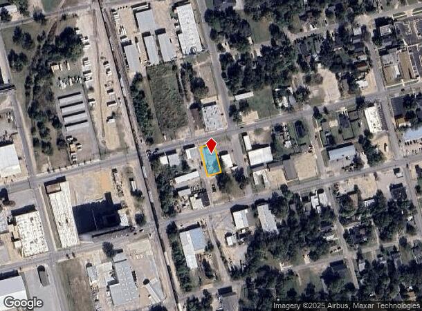  618 E Houston St, Sherman, TX Parcel Map