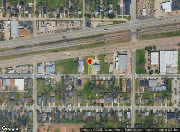  1917 W Jefferson St, Grand Prairie, TX Parcel Map