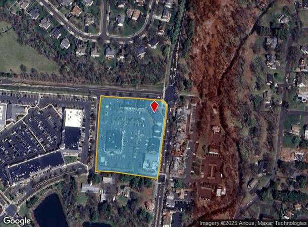 282-304 N Sycamore St, Newtown, PA Parcel Map