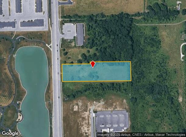  10908 Diebold Rd, Fort Wayne, IN Parcel Map