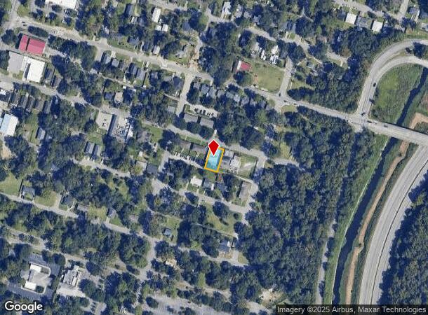  1311 E 59Th St, Savannah, GA Parcel Map