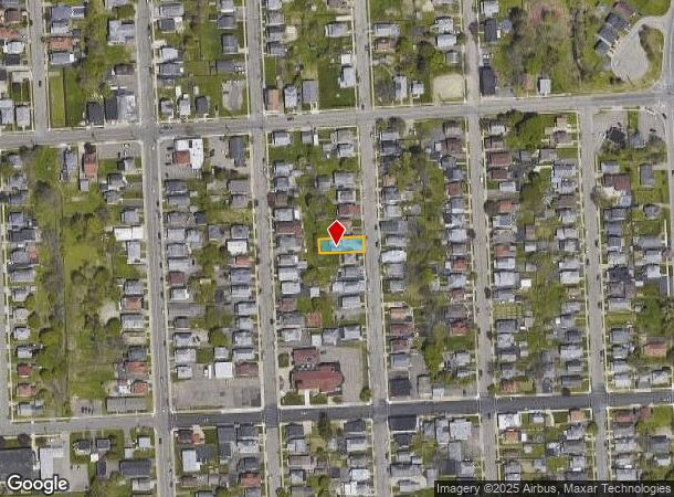 321 Hill Ave, Endicott, NY Parcel Map
