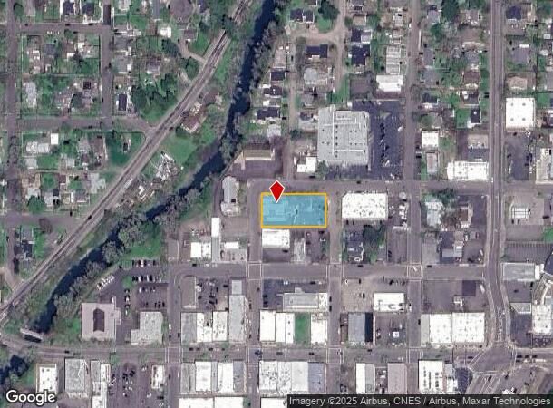625 E Gibbs Ave, Cottage Grove, OR Parcel Map