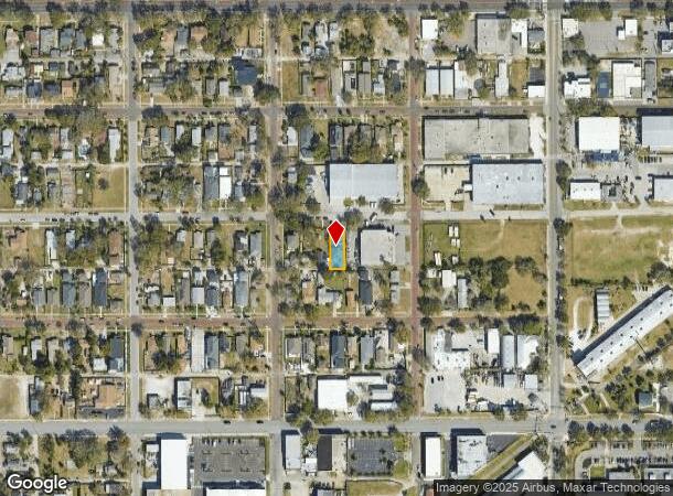  2334 3Rd Ave S, Saint Petersburg, FL Parcel Map