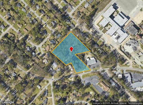  2616 Alpine Rd, Columbia, SC Parcel Map