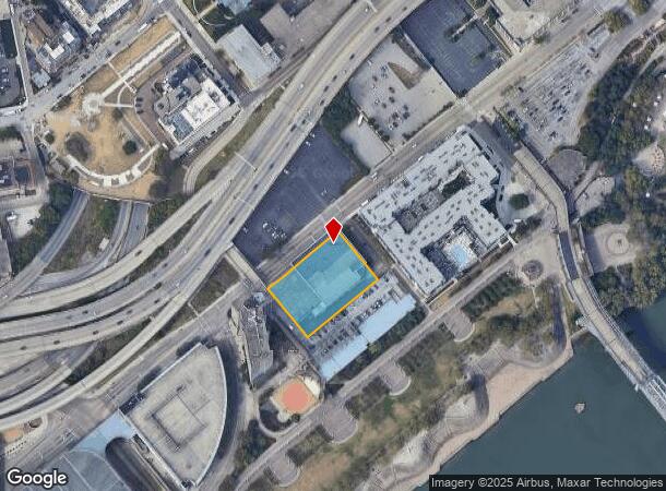  537 E Pete Rose Way, Cincinnati, OH Parcel Map