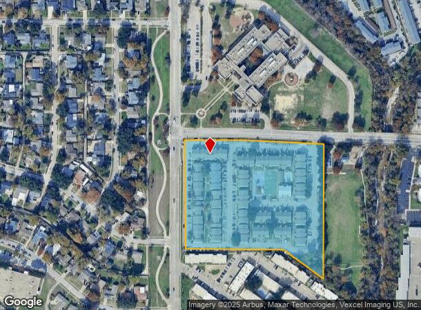  13750 Esperanza Rd, Dallas, TX Parcel Map