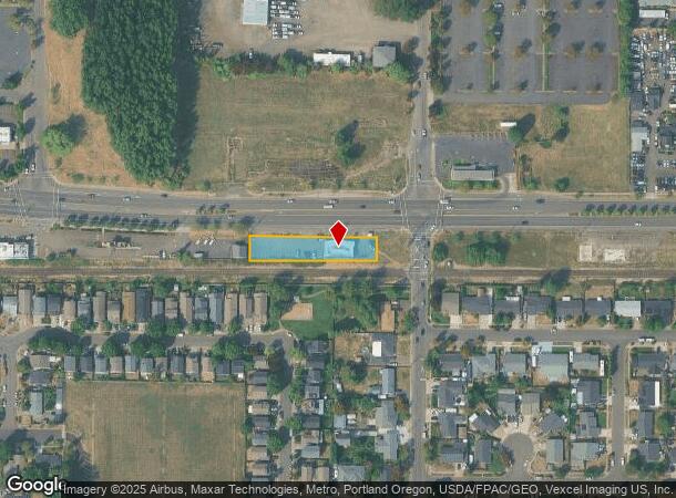 2575 Baseline St, Cornelius, OR Parcel Map