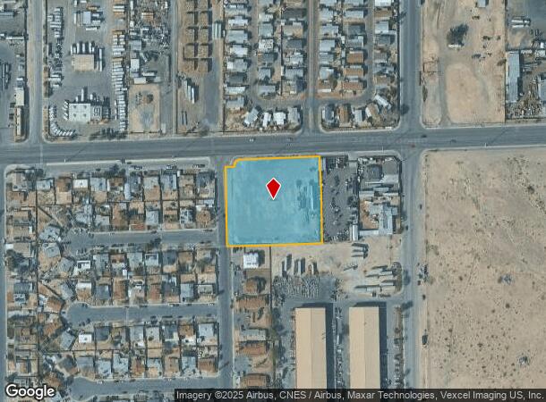 4625 E Carey Ave, Las Vegas, NV Parcel Map