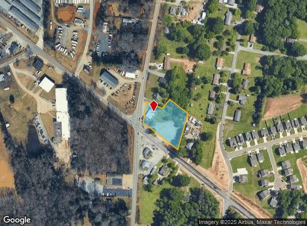  4110 N Main St, High Point, NC Parcel Map