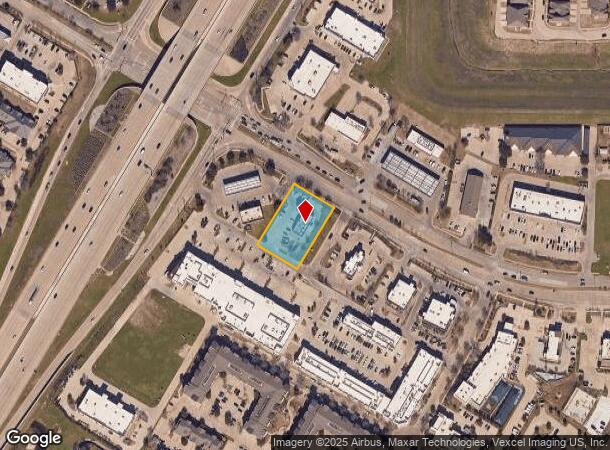 1533 W Hebron Pky, Carrollton, TX Parcel Map