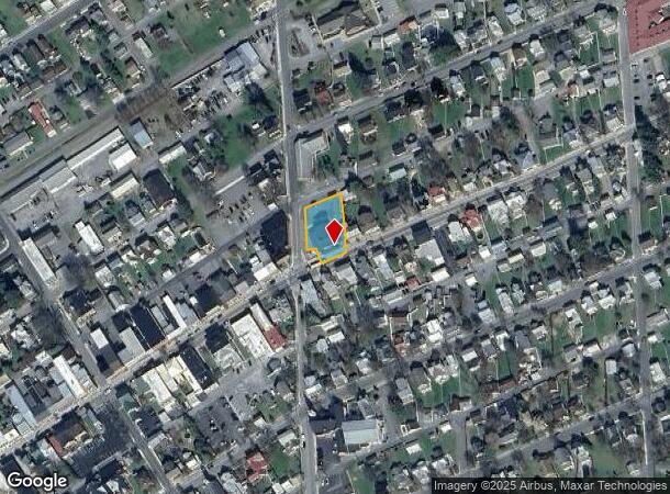 264 Chestnut St, Mifflinburg, PA Parcel Map