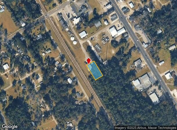  37461 W 1St St, Hilliard, FL Parcel Map