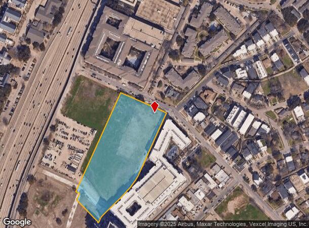  2785 N Carroll Ave, Dallas, TX Parcel Map