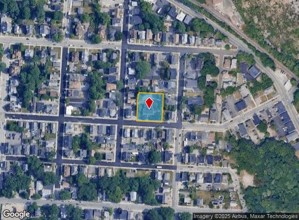  444 Willow St, Woonsocket, RI Parcel Map