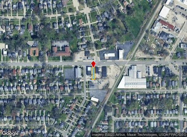  2119 W Sylvania Ave, Toledo, OH Parcel Map