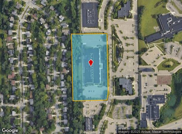  2101 Commonwealth Blvd, Ann Arbor, MI Parcel Map