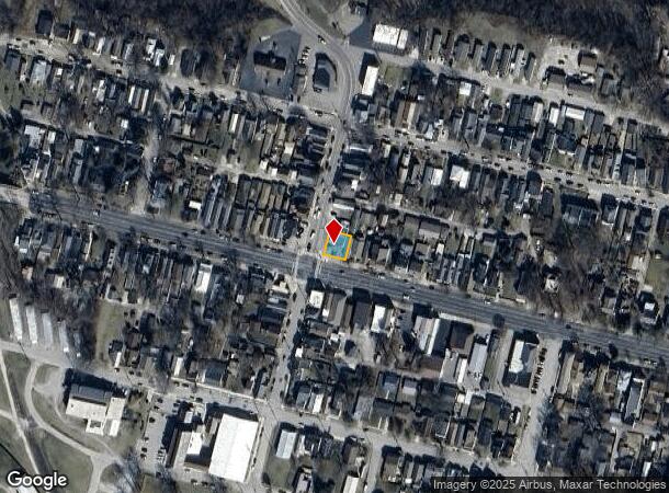  842 W Main St, Madison, IN Parcel Map