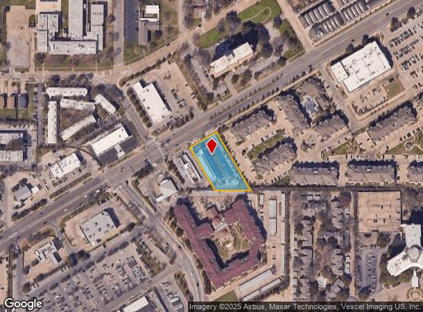2500 Fort Worth Ave, Dallas, TX Parcel Map
