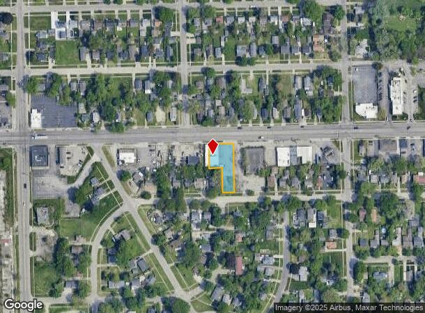  3430 Davison Rd, Flint, MI Parcel Map