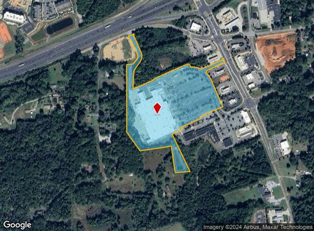  1318 Mebane Oaks Rd, Mebane, NC Parcel Map