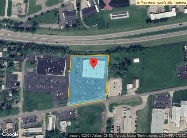  1058 E Main St, Newark, OH Parcel Map