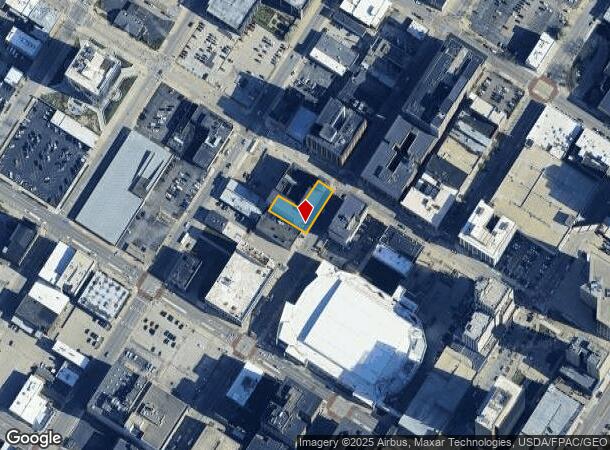 243 N Huron St, Toledo, OH Parcel Map