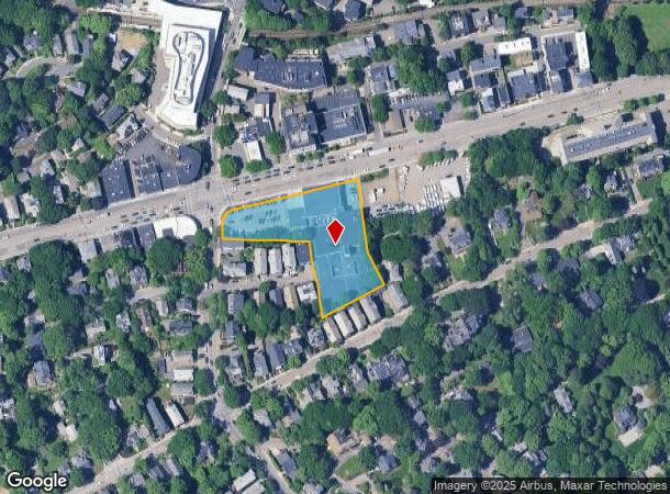 308 Boylston St, Brookline, MA Parcel Map