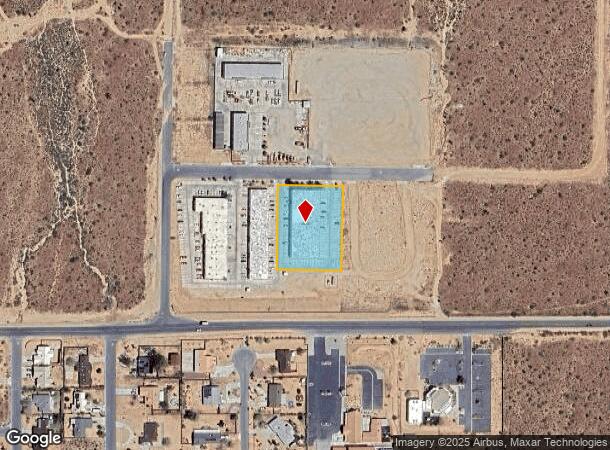  58967 Business Center Dr, Yucca Valley, CA Parcel Map