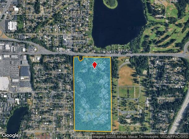 2405 N 202Nd Pl, Shoreline, WA Parcel Map