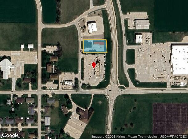 708 N Wohlleber Dr, Mount Pleasant, IA Parcel Map
