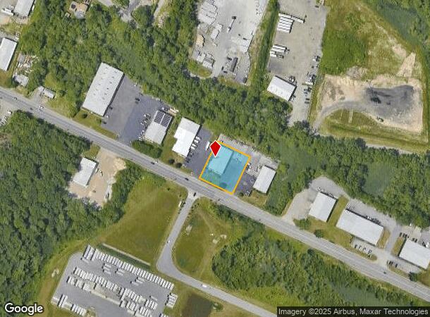  1960 Fall River Ave, Seekonk, MA Parcel Map