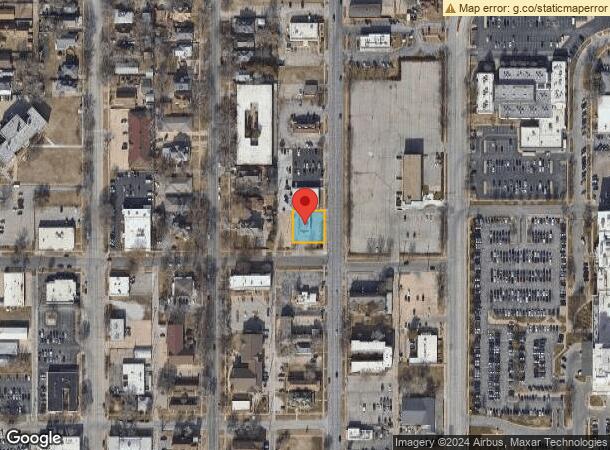  1001 N Broadway Ave, Wichita, KS Parcel Map