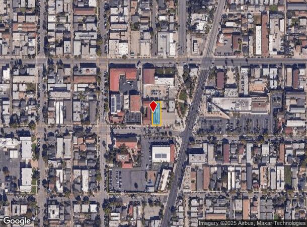  845 E 6Th St, Long Beach, CA Parcel Map