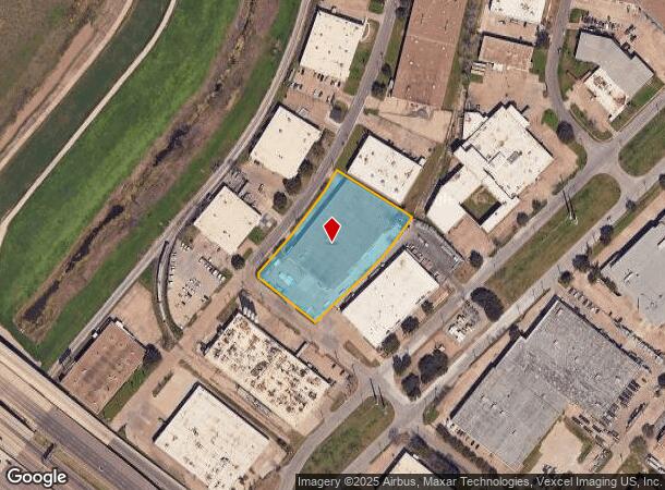  1220 Round Table Dr, Dallas, TX Parcel Map