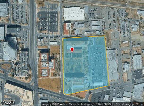  130 Rick Francis St, El Paso, TX Parcel Map