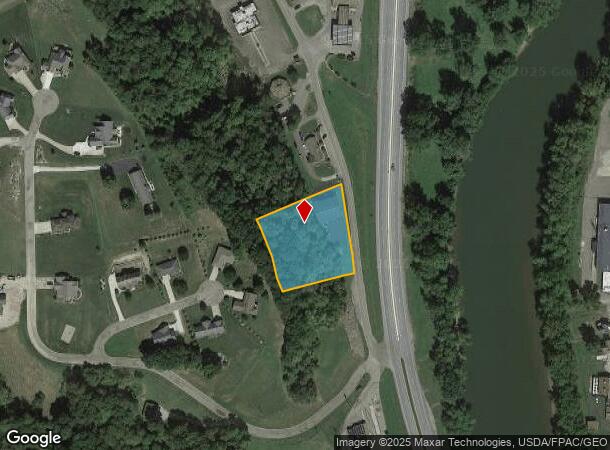  421 S Whitewoman St, Coshocton, OH Parcel Map