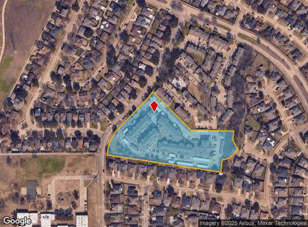 4804 Via Ventura, Mesquite, TX Parcel Map
