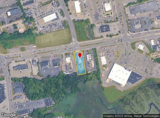 186 Endicott St, Danvers, MA Parcel Map