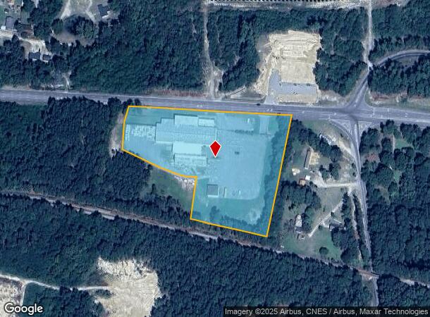  1662 E Us 74 Hwy, Hamlet, NC Parcel Map