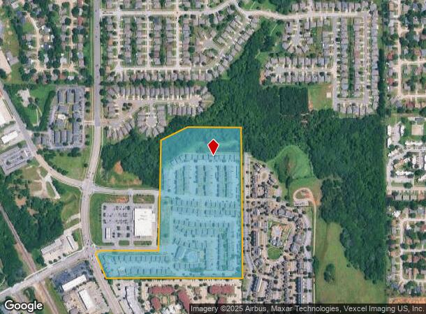 1300 Steamboat Way, Norman, OK Parcel Map