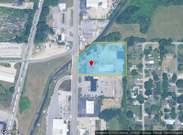  2404 N Dr Martin Luther King Jr Blvd, Muncie, IN Parcel Map