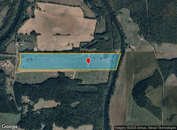 Hardin Bridge Rd, Kingston, GA Parcel Map