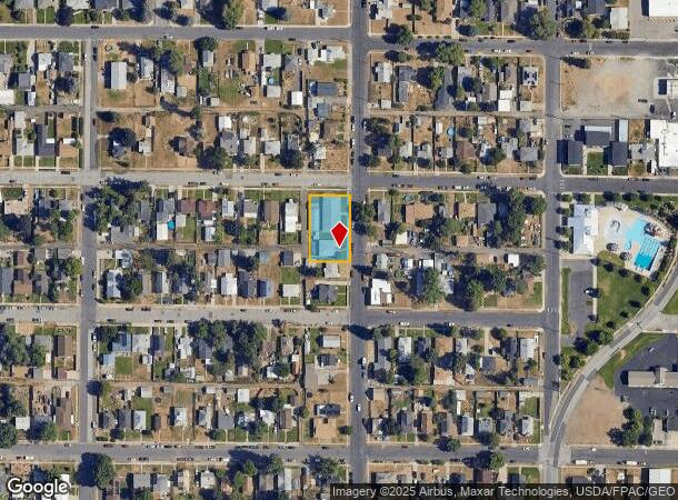  5717 N Regal St, Spokane, WA Parcel Map