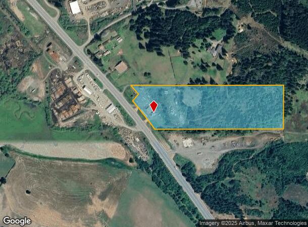 12437 Highway 42, Myrtle Point, OR Parcel Map