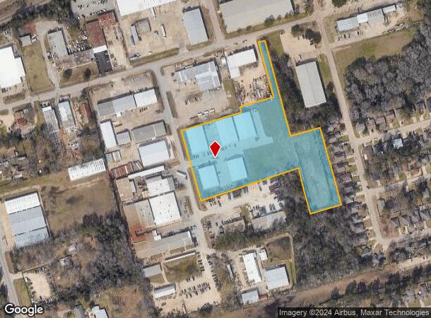  115 Industrial Ct, Conroe, TX Parcel Map