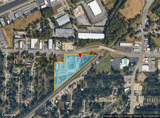 8105 Baseline Rd, Little Rock, AR Parcel Map