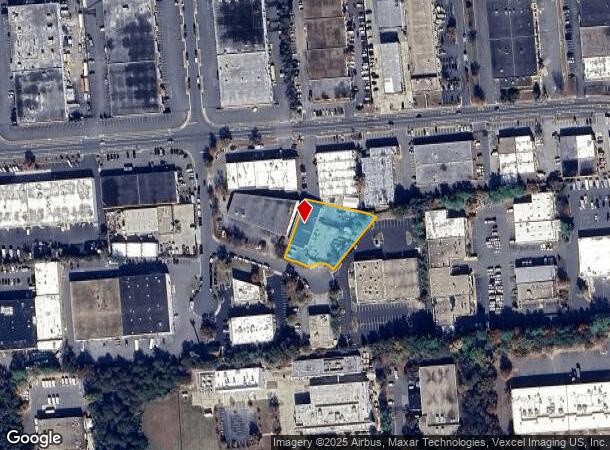 7646 Dynatech Ct, Springfield, VA Parcel Map