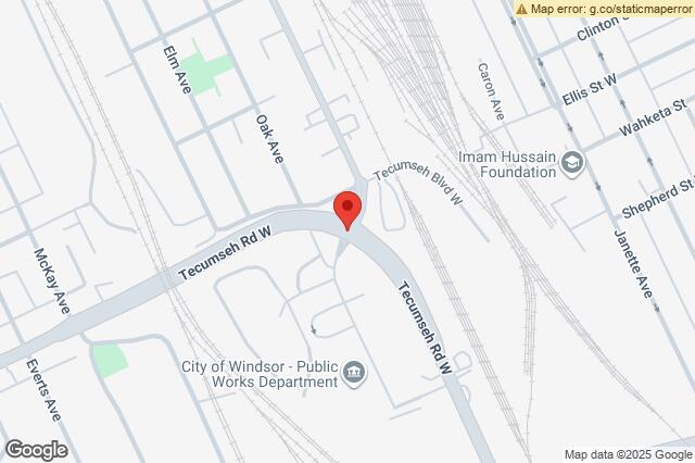 City Of Windsor Property Lines 1151 Tecumseh West & 1529 Crawford Ave, Windsor, On, N8X1H7 - Warehouse For  Sale | Loopnet.com
