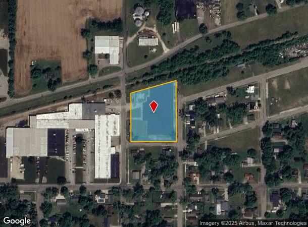 505 N Douglas St, Bronson, MI Parcel Map